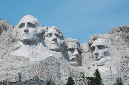 Mount Rushmore USA Side